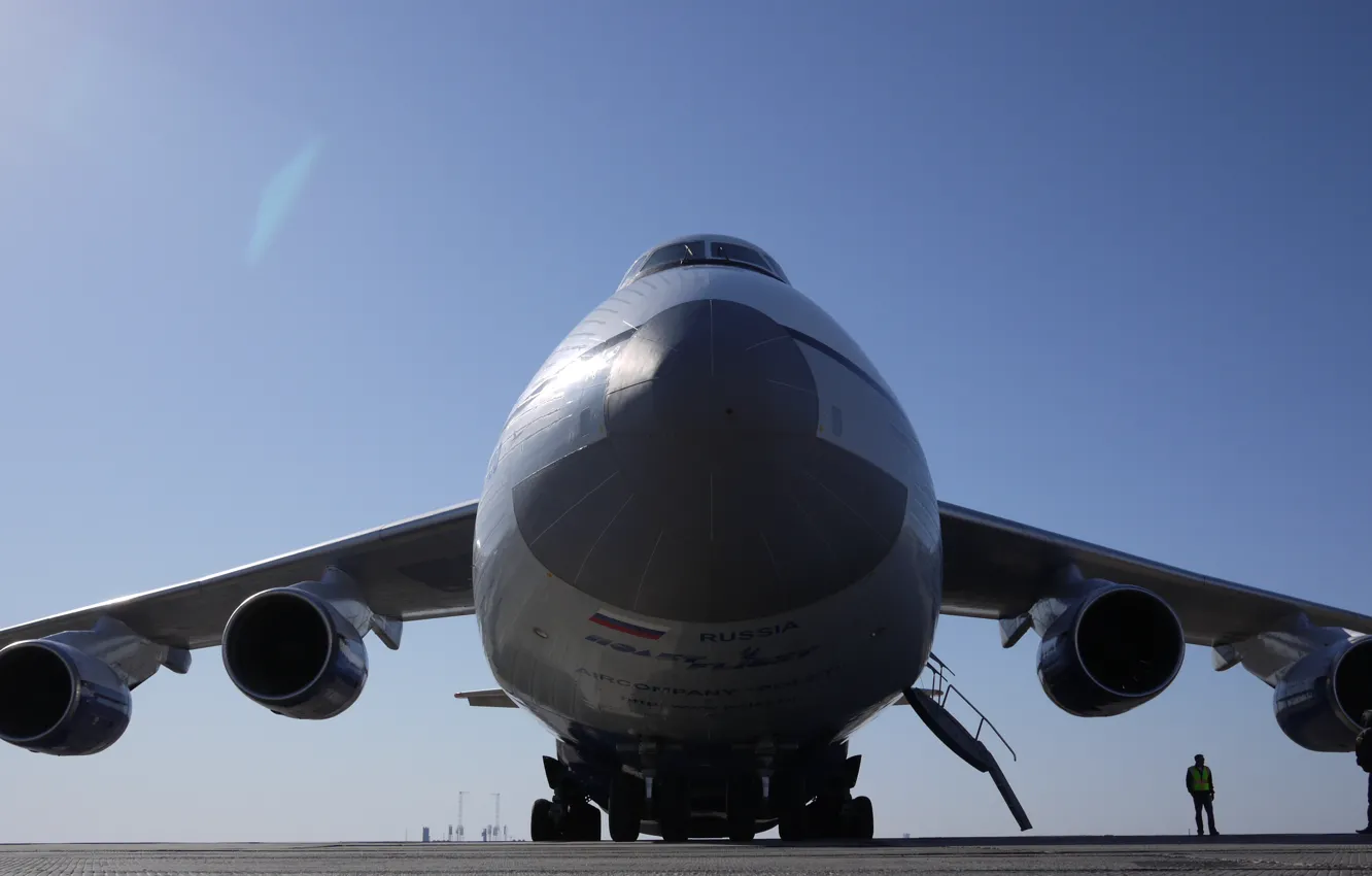 Photo wallpaper cabin, Russia, the plane, Ruslan, Huge