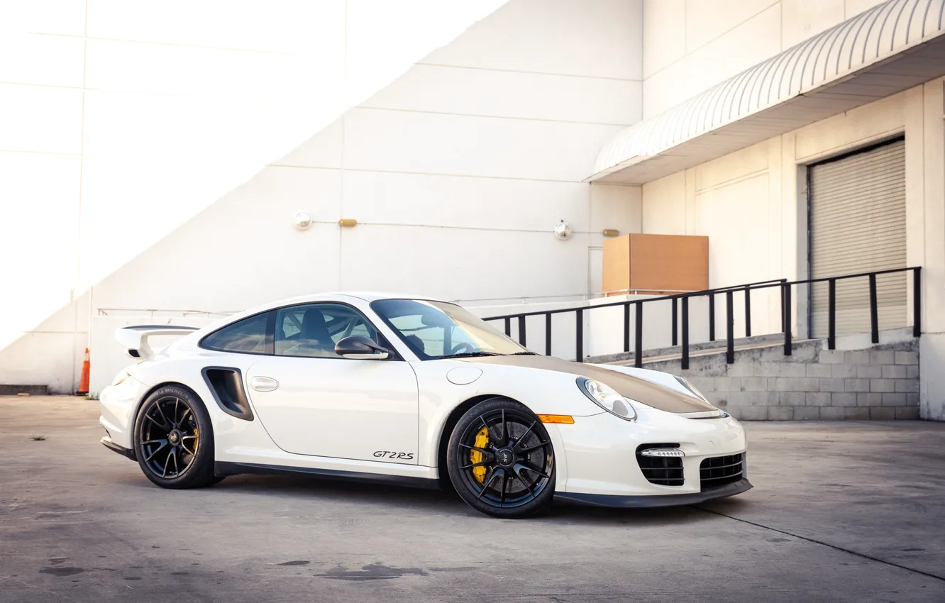 Photo wallpaper 2011, Supercar, Sports, Safety frame, Porsche 911 GT2RS, Lightweight car