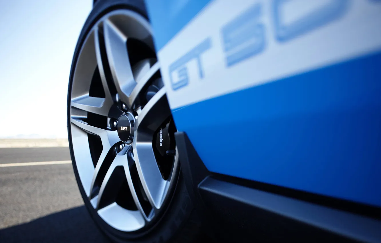 Photo wallpaper auto, Mustang, Shelby, GT500, drives