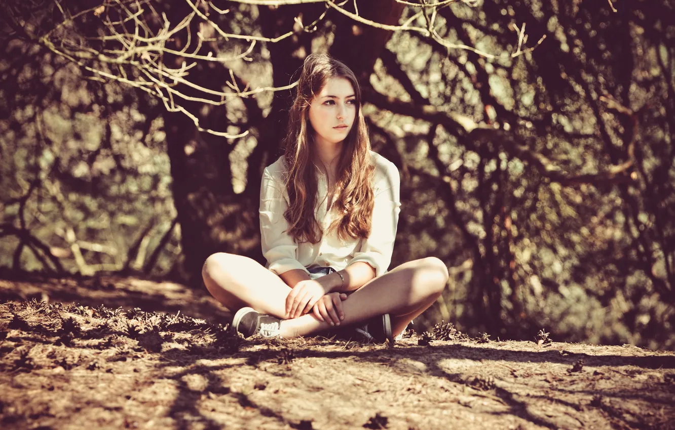 Photo wallpaper summer, girl, mood