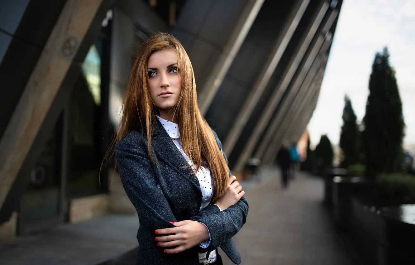 Photo wallpaper the city, portrait, Russia