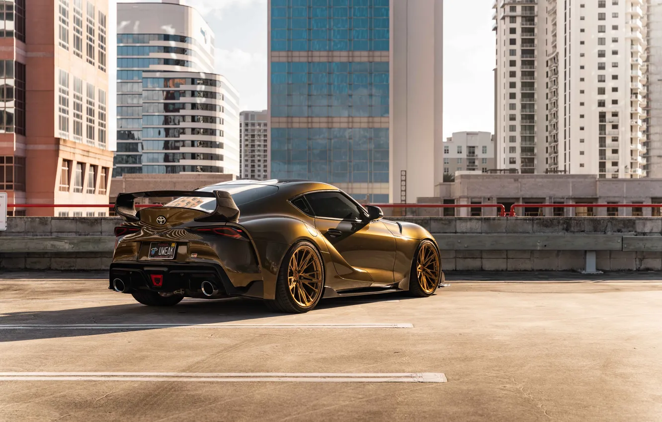 Photo wallpaper car, Toyota, Toyota Supra, Supercar
