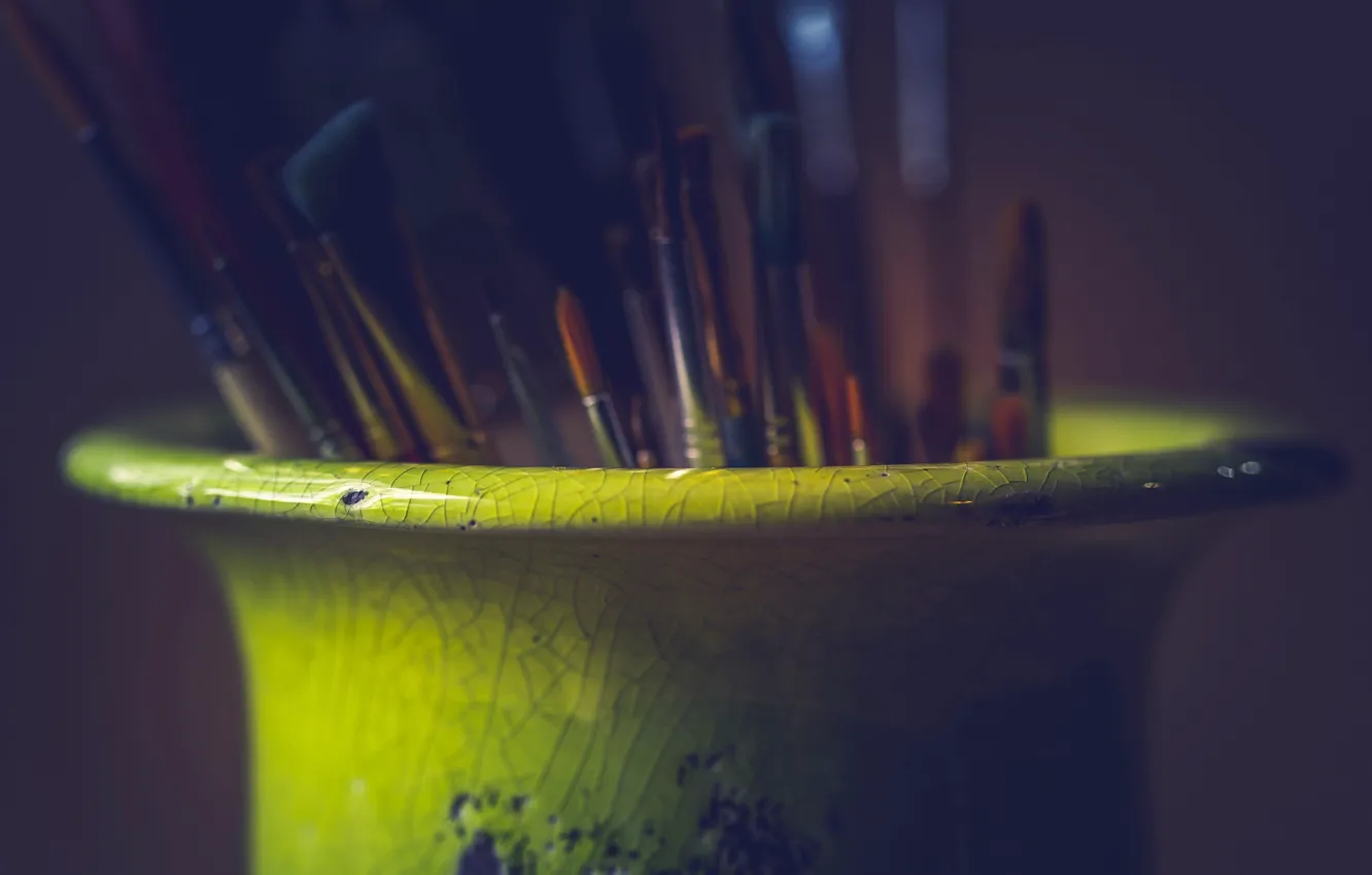 Photo wallpaper background, Bank, brush