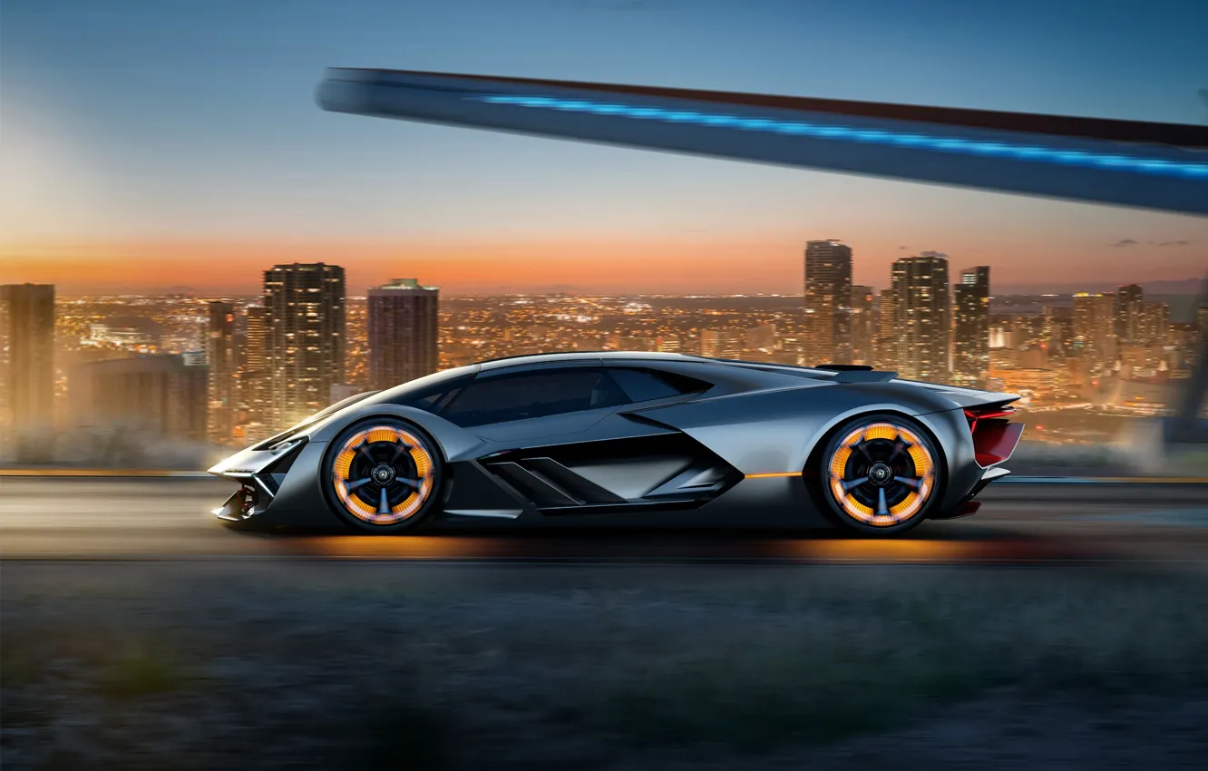 Photo wallpaper Concept, Lamborghini, The Third Millennium