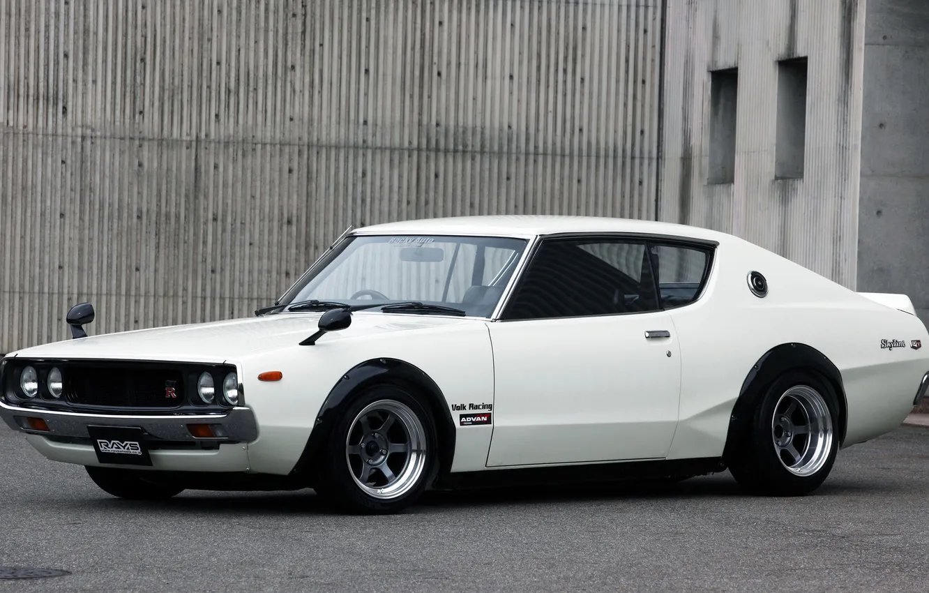 Photo wallpaper GTR, Nissan, Skyline, Kenmeri, Skyline GT-R