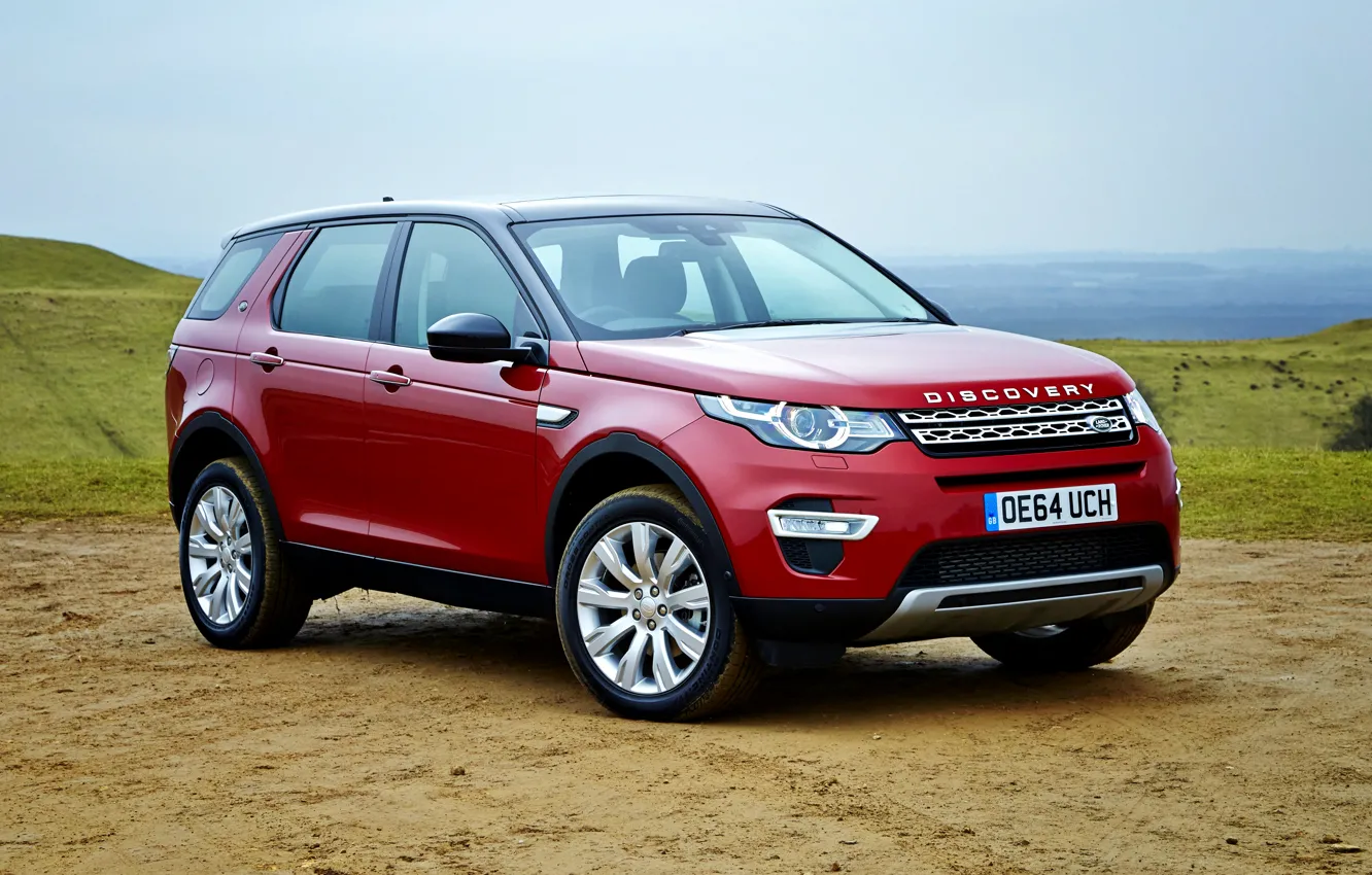 Photo wallpaper Land Rover, Discovery, Sport, discovery, 2015, HSE, land Rover, SD4