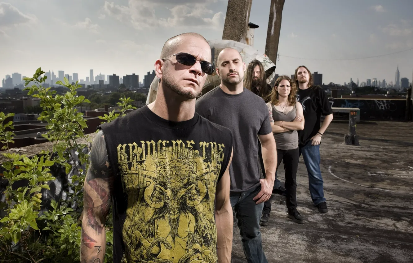 Photo wallpaper metal, death, metalcore, all that remains, melodic, philip labonte, was herbert, mike martin