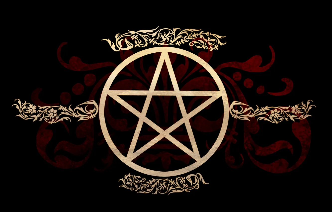Photo wallpaper symbol, witch, Occult, Pagan