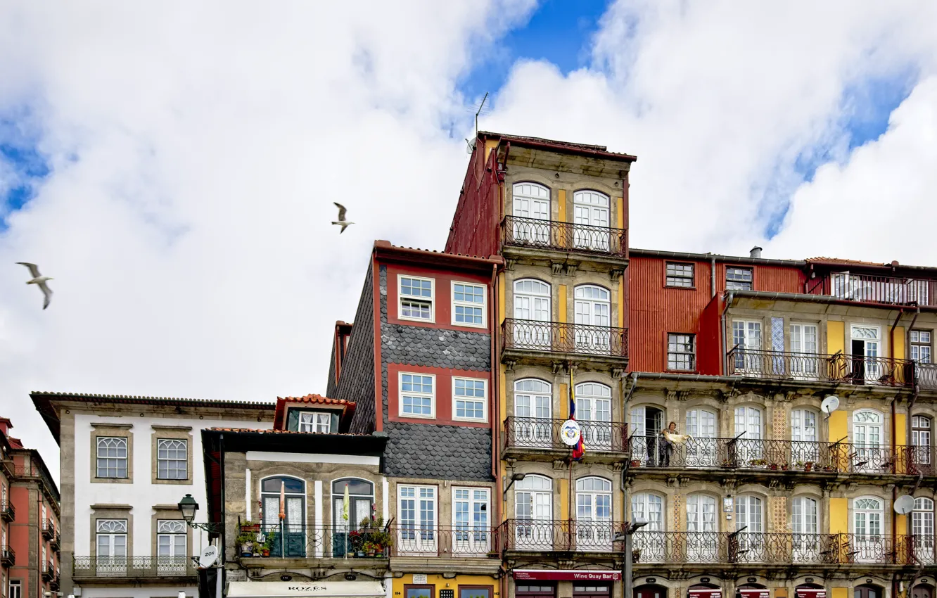 Photo wallpaper building, Portugal, Portugal, Porto, Porto