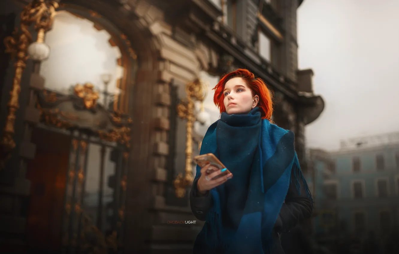 Photo wallpaper redhead, Alexander Drobkov-Light, Maria Larina