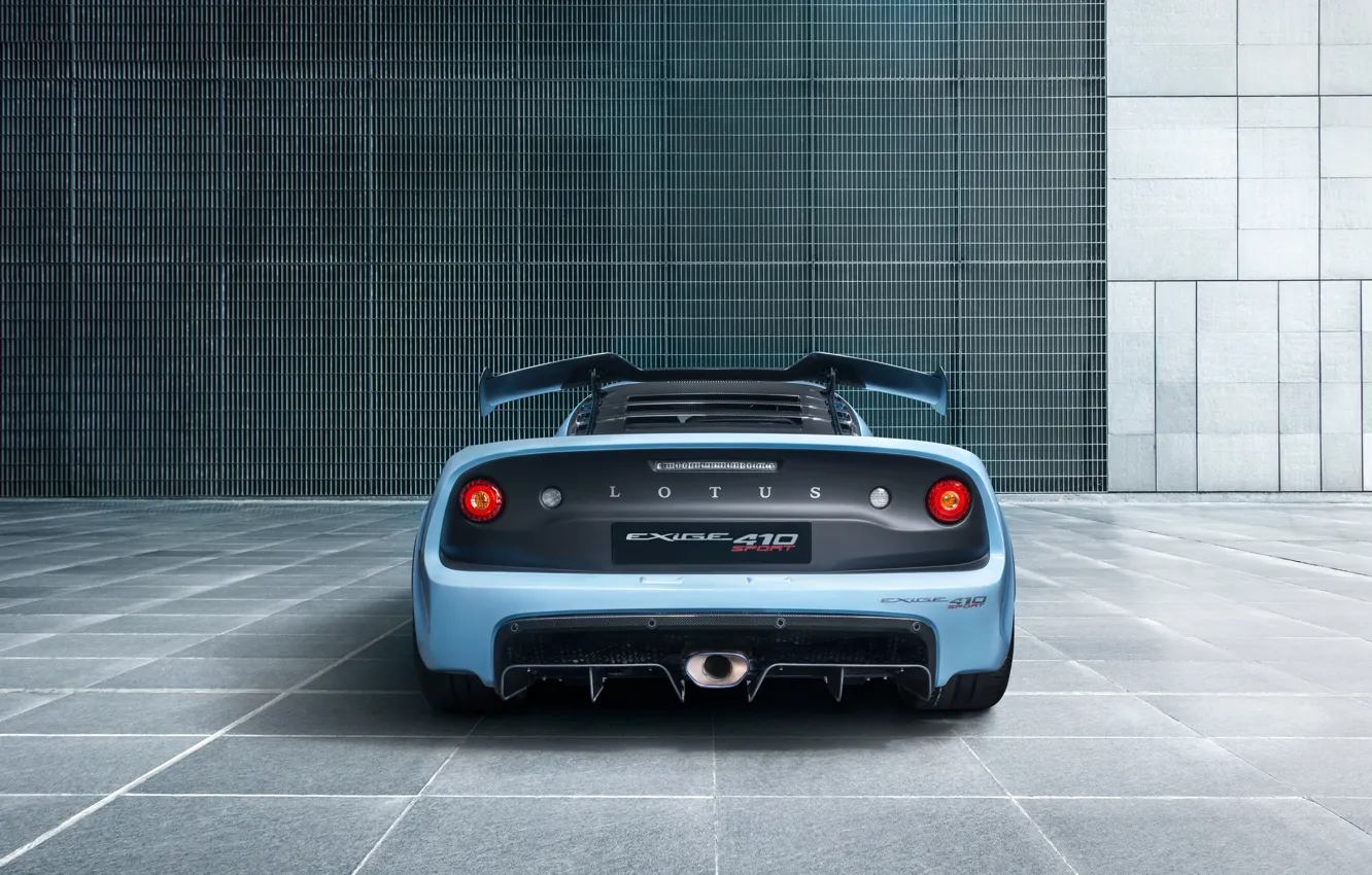 Photo wallpaper Lotus, rear view, Requires, 2018, Sport, 410