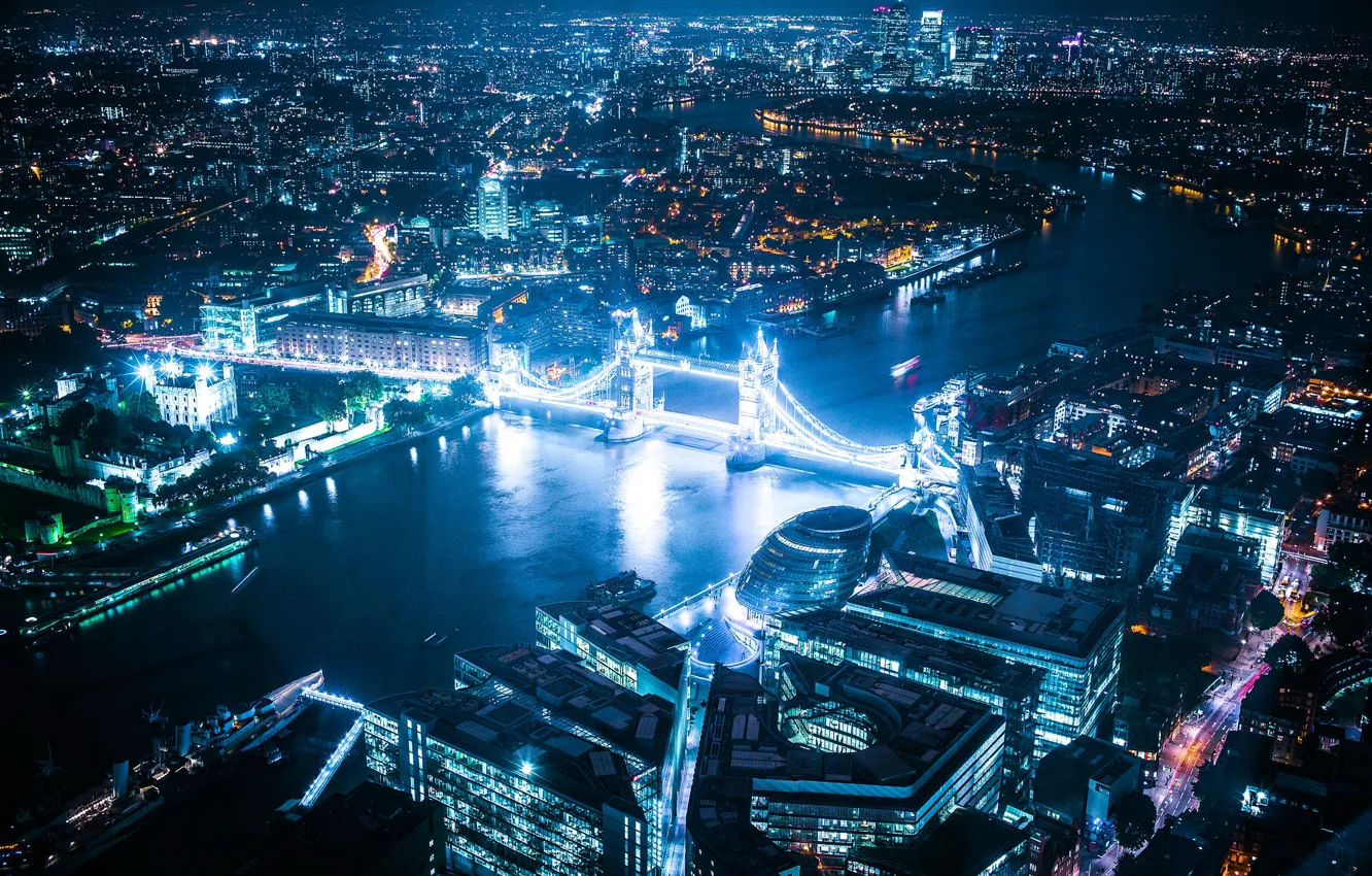 Photo wallpaper the city, England, London, building, home