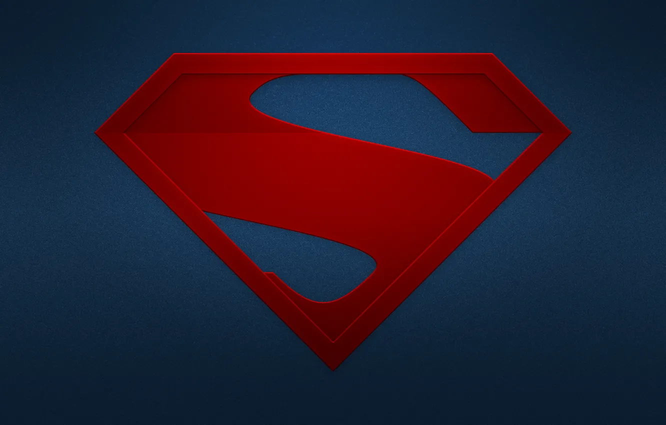 Photo wallpaper logo, emblem, logo, superman, Superman, hq Wallpapers