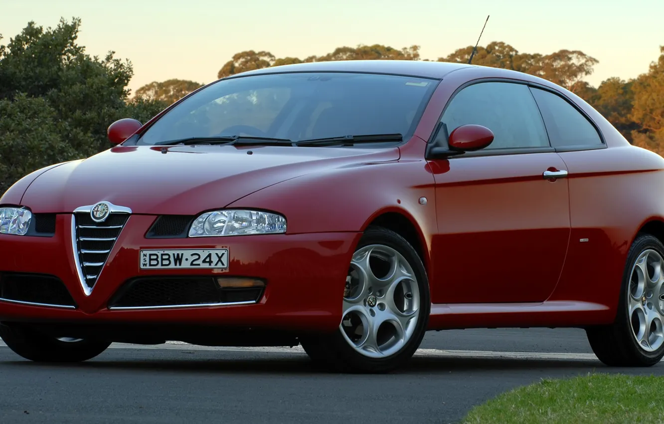 Photo wallpaper Alfa Romeo, Front, Alfa, Romeo, Alfa Romeo GT, Alfa GT