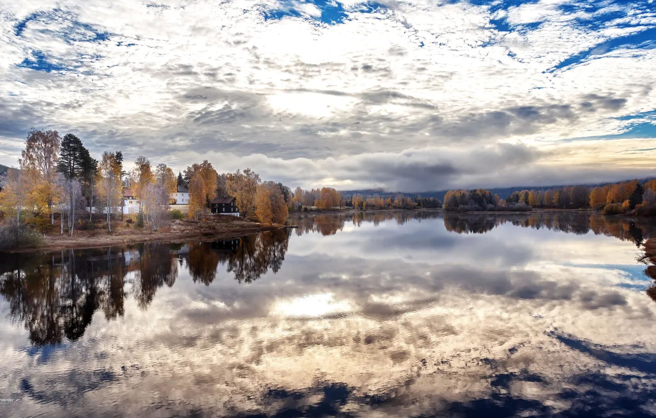 Photo wallpaper NES, Norway, Buskerud