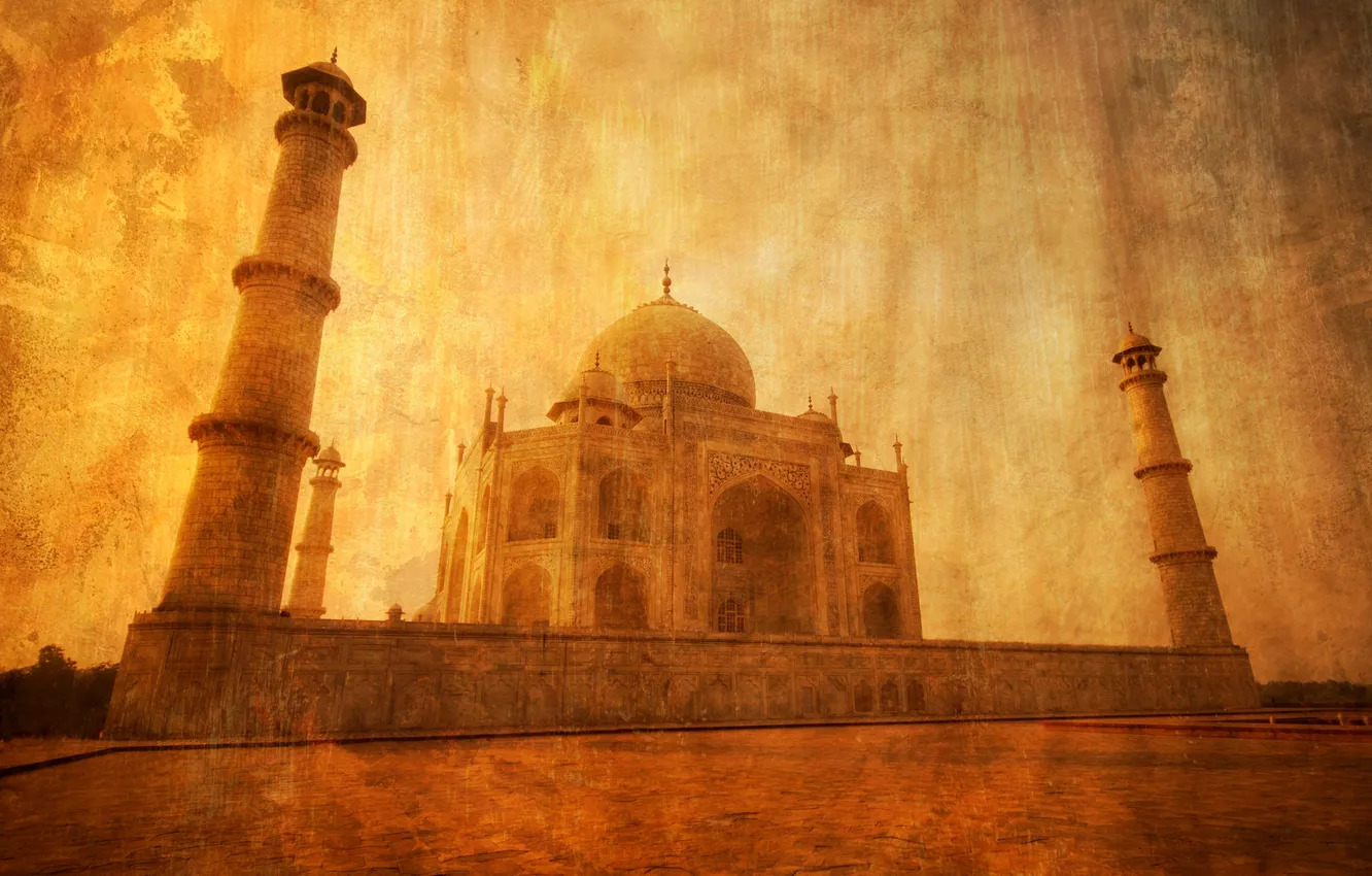 Photo wallpaper India, Taj Mahal, Acres