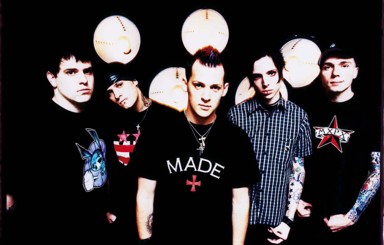 Photo wallpaper punk, American, pop, Good Charlotte