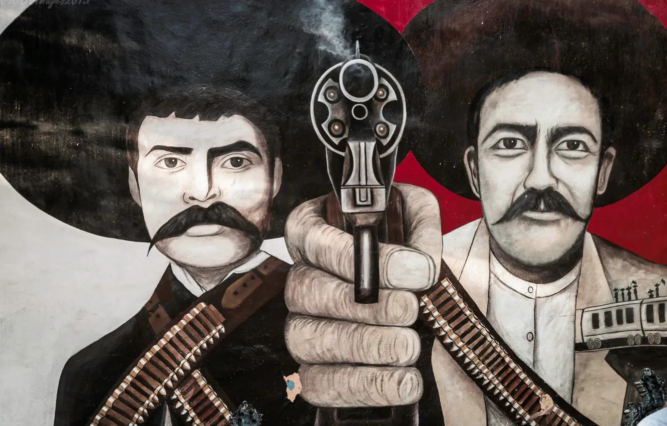 Photo wallpaper wall, graffiti, figure