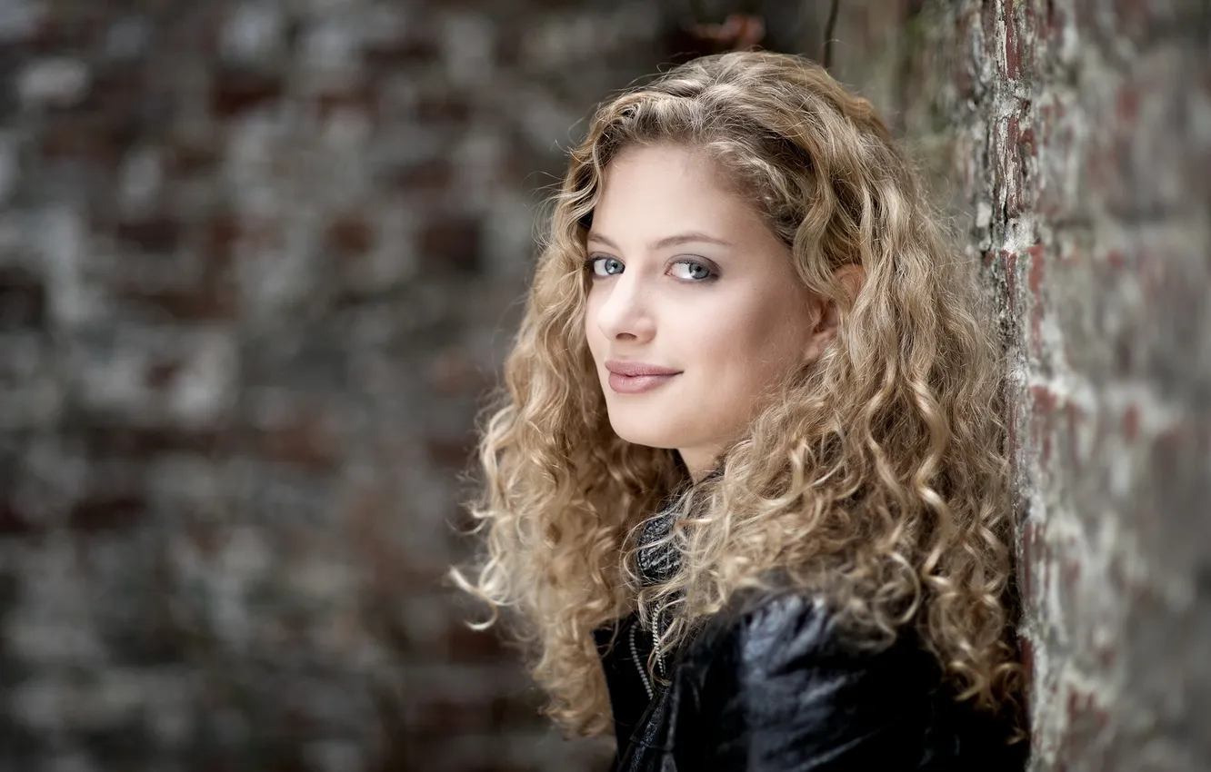 Photo wallpaper girl, portrait, beauty