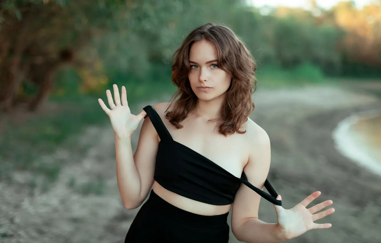 Photo wallpaper model, cute, person