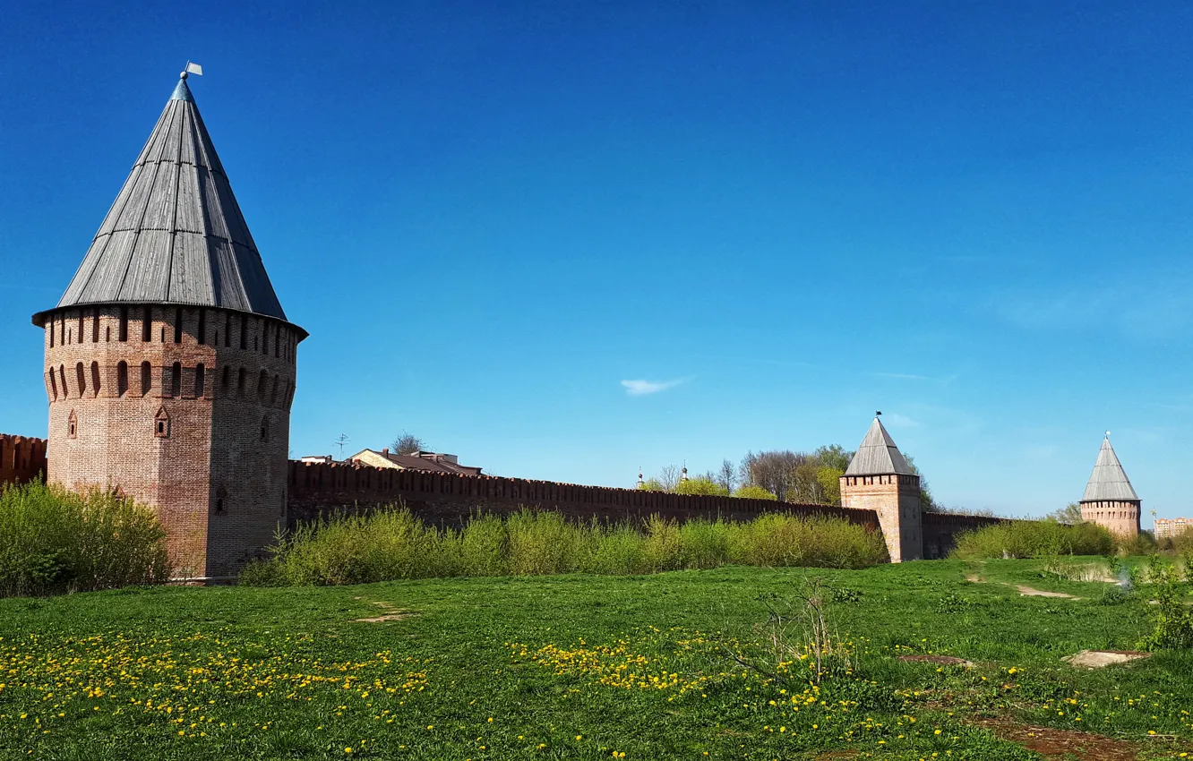 Photo wallpaper the city, Smolensk, wall