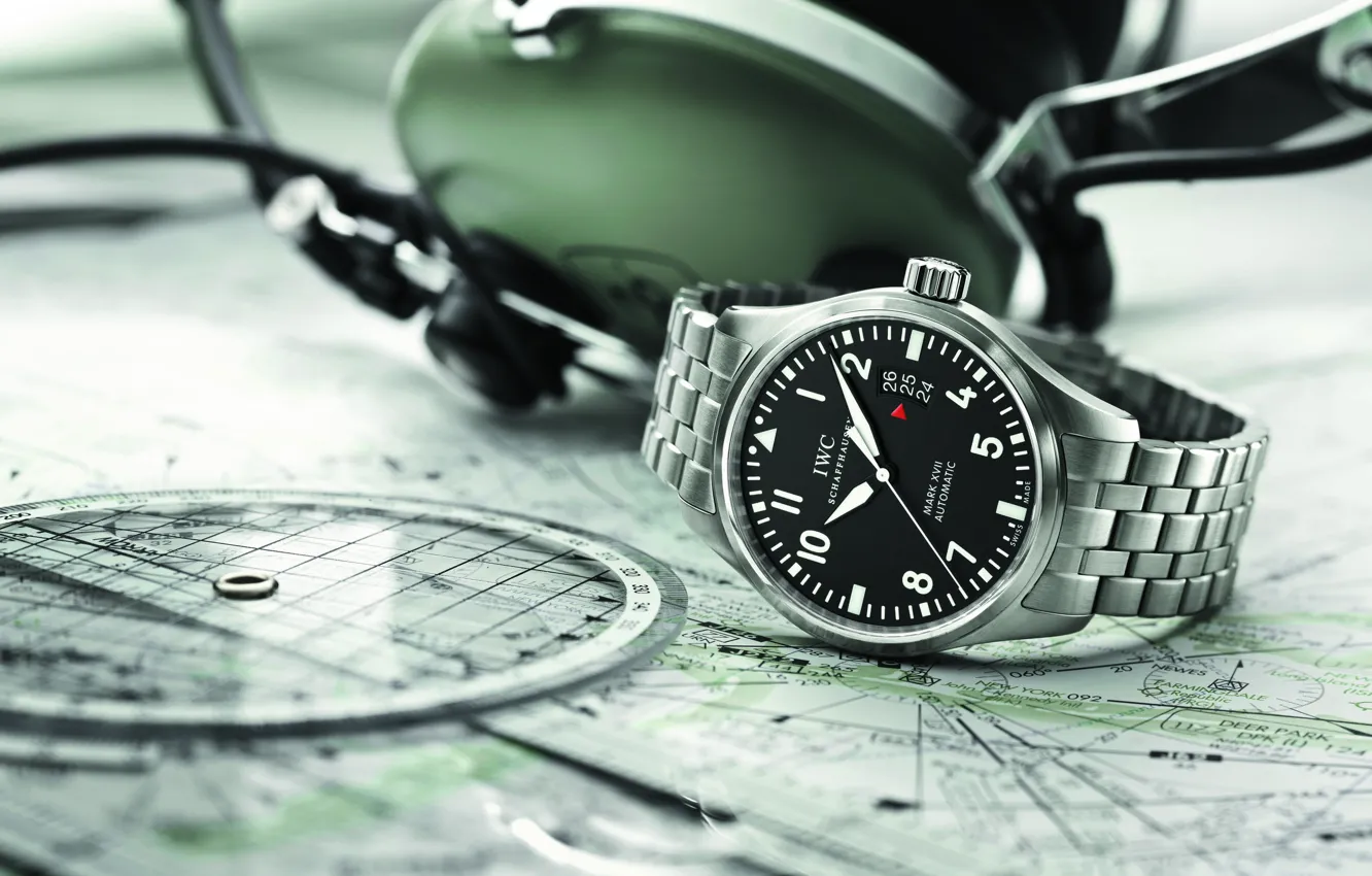 Photo wallpaper watch, watch, Pilots, IWC, Mark XVII