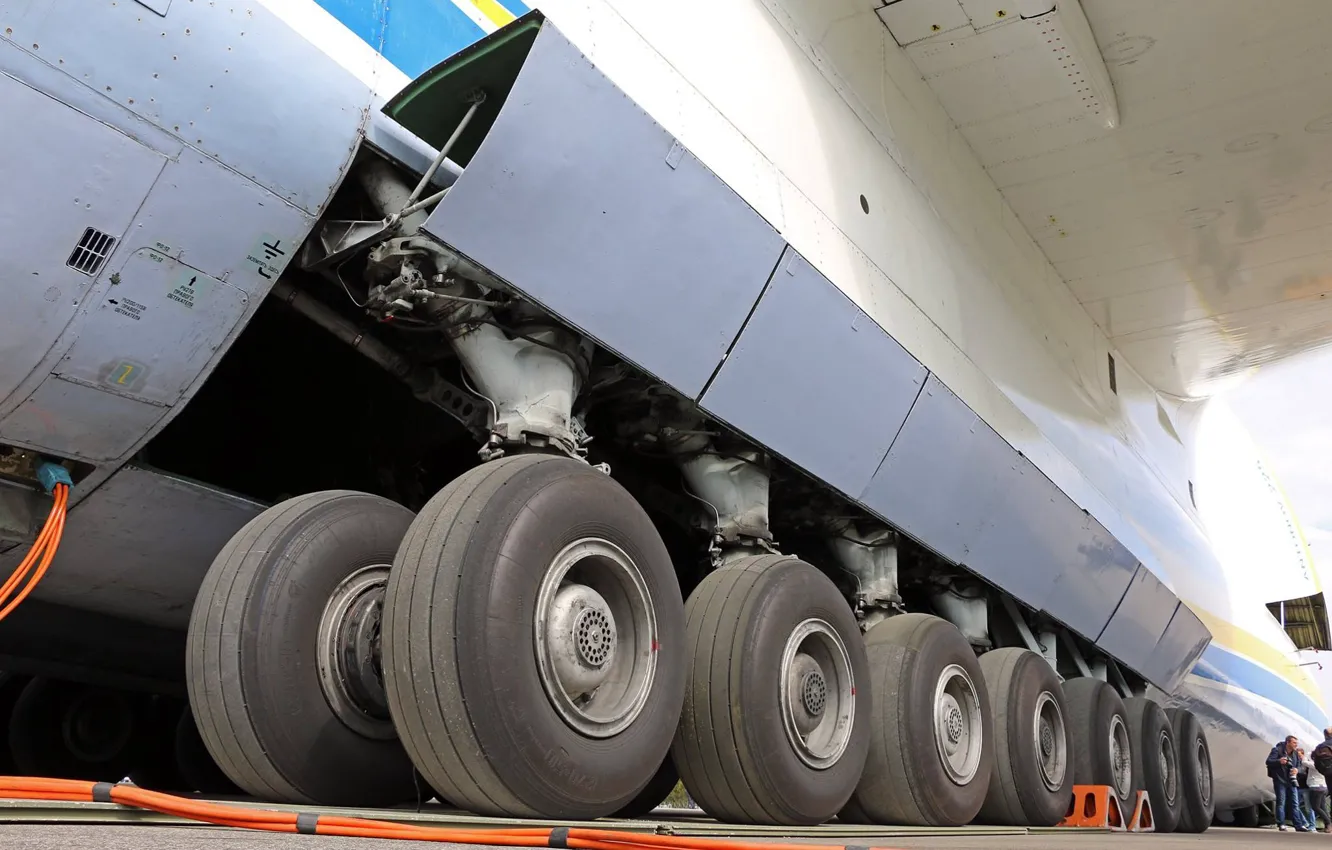 Photo wallpaper the plane, Chassis, Ukraine, ANTK imeni O. K. Antonova, The an-225