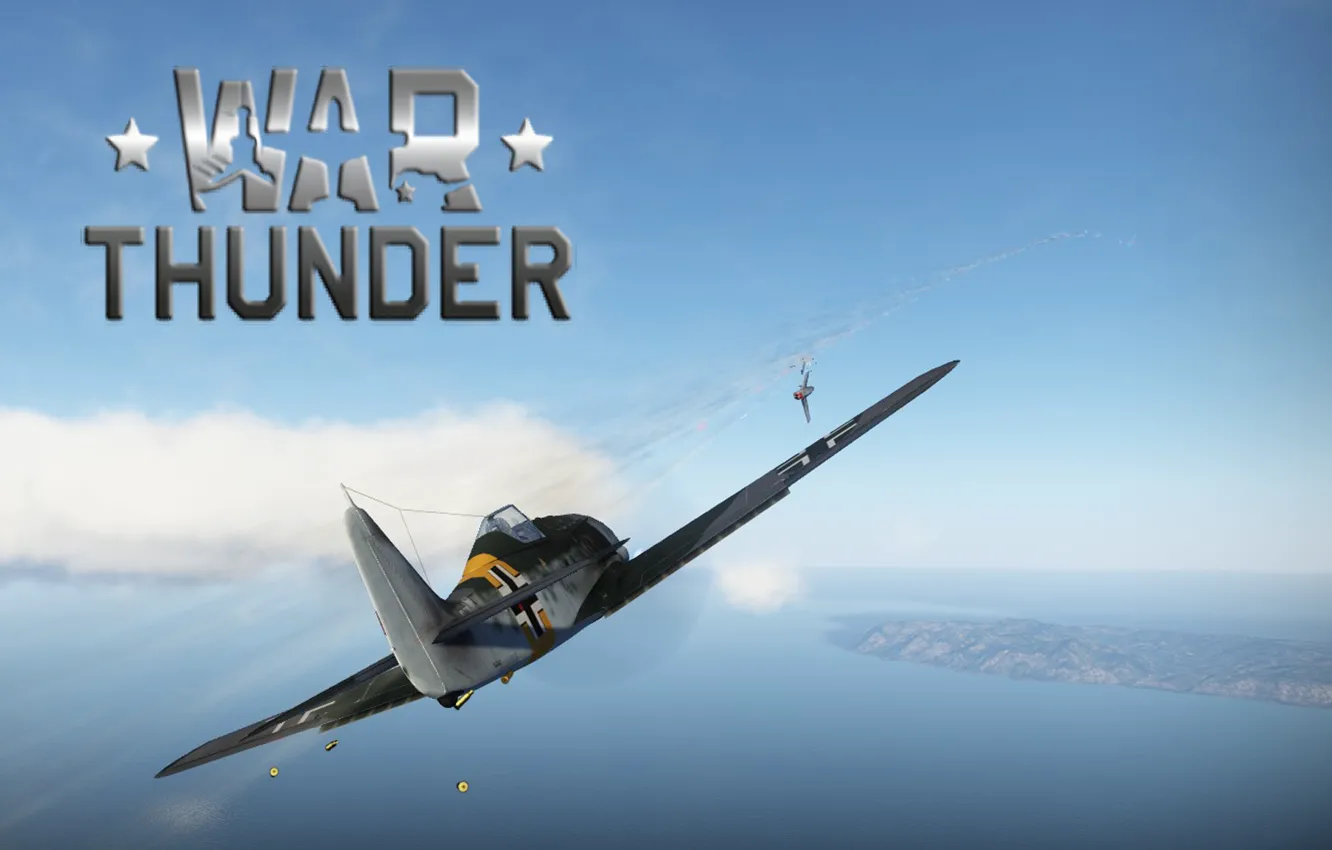 Photo wallpaper aviation, aircraft, dogfight, War Thunder