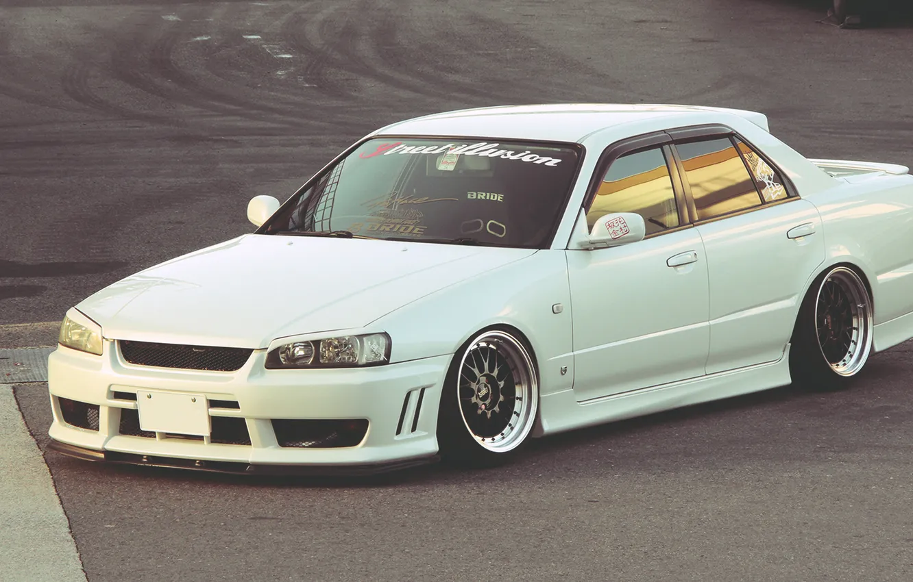 Photo wallpaper Nissan, skyline, Nissan, skyline