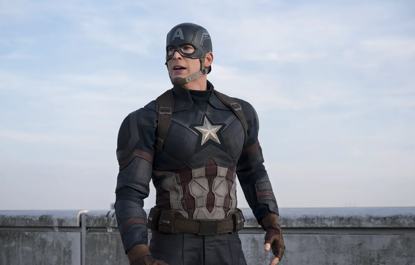 Photo wallpaper The film, Captain America, Captain America: Civil War, The first avenger: the Confrontation
