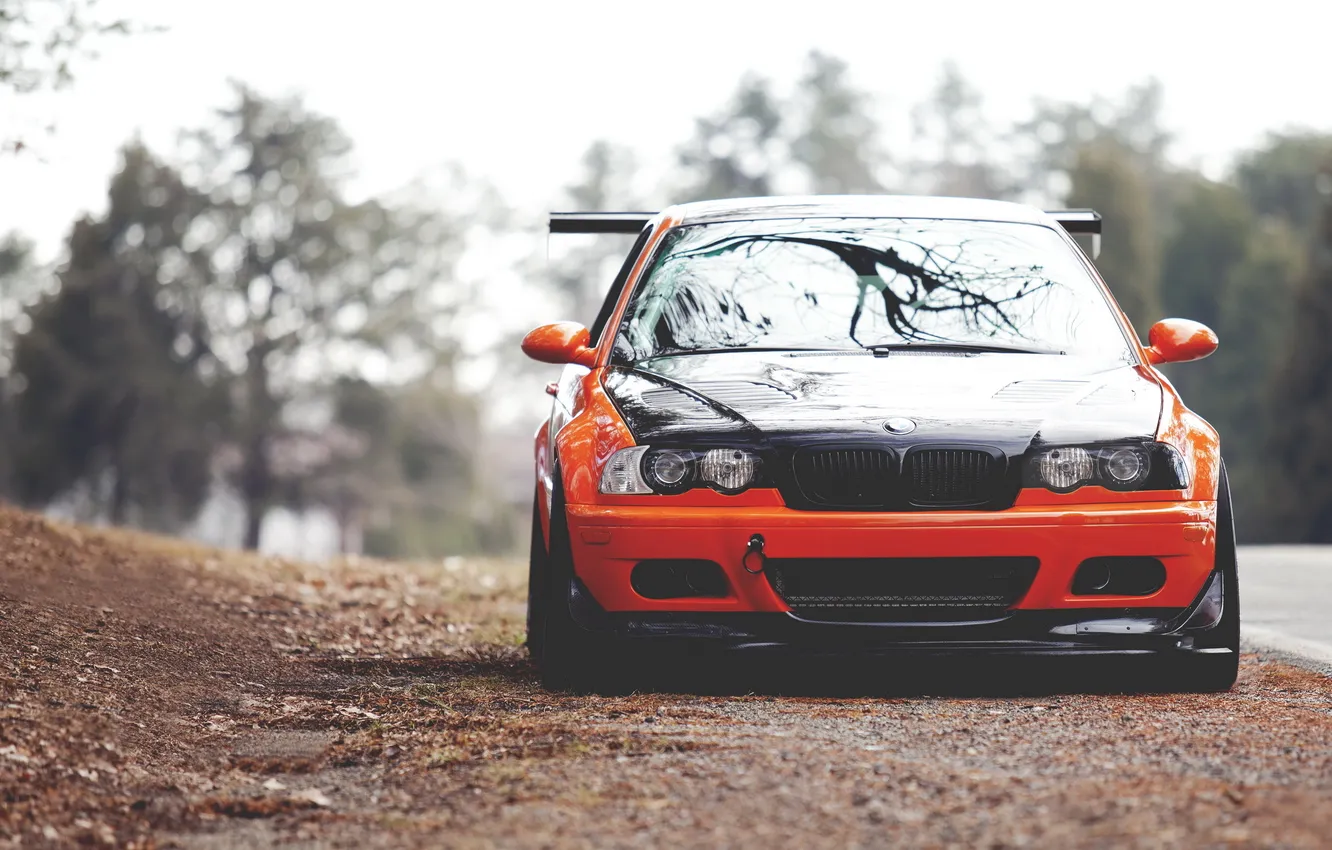Photo wallpaper tuning, BMW, the front, bmw m3
