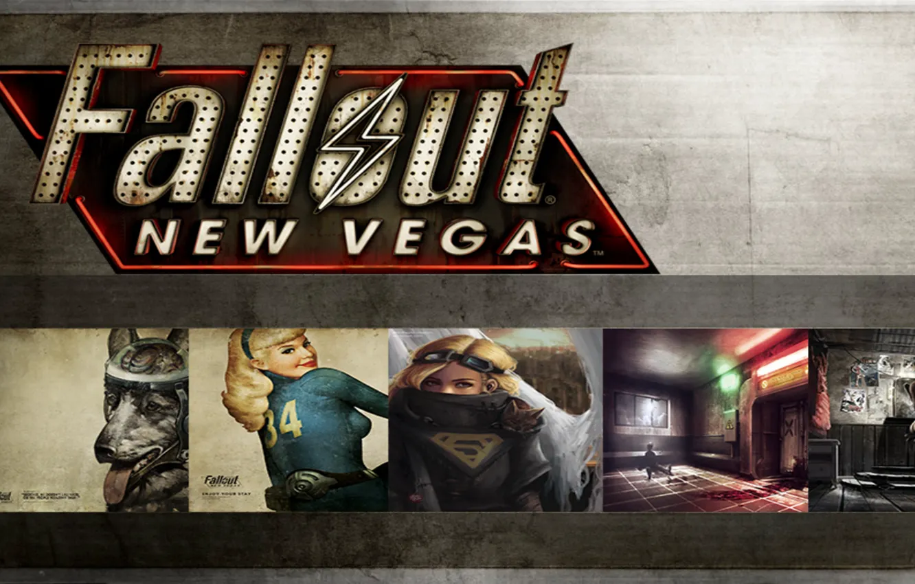 Photo wallpaper Apocalypse, Fallout, new, Vegas