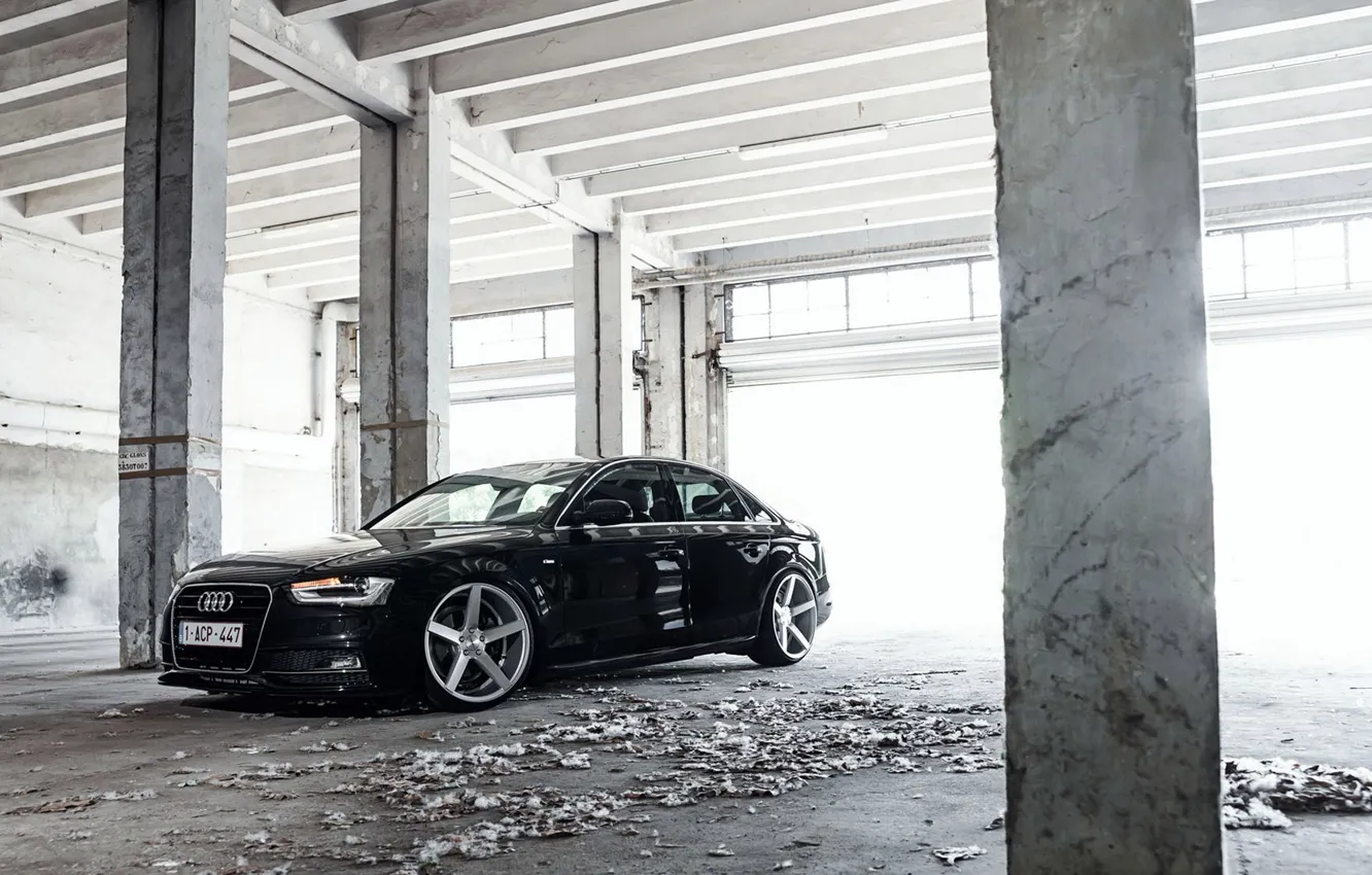 Photo wallpaper Audi, sedan