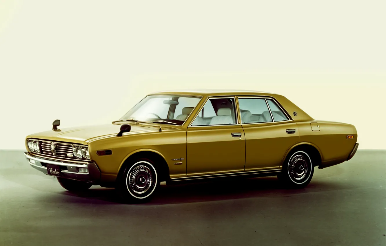 Photo wallpaper auto, retro, Nissan, 1971, Nissan, cars, 1975, Sedan