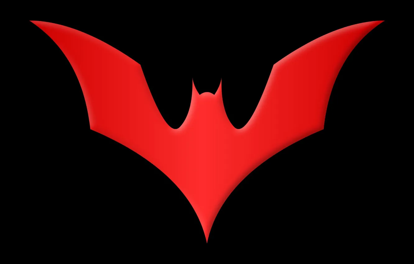 Photo wallpaper logo, symbol, comics, Batman Beyond