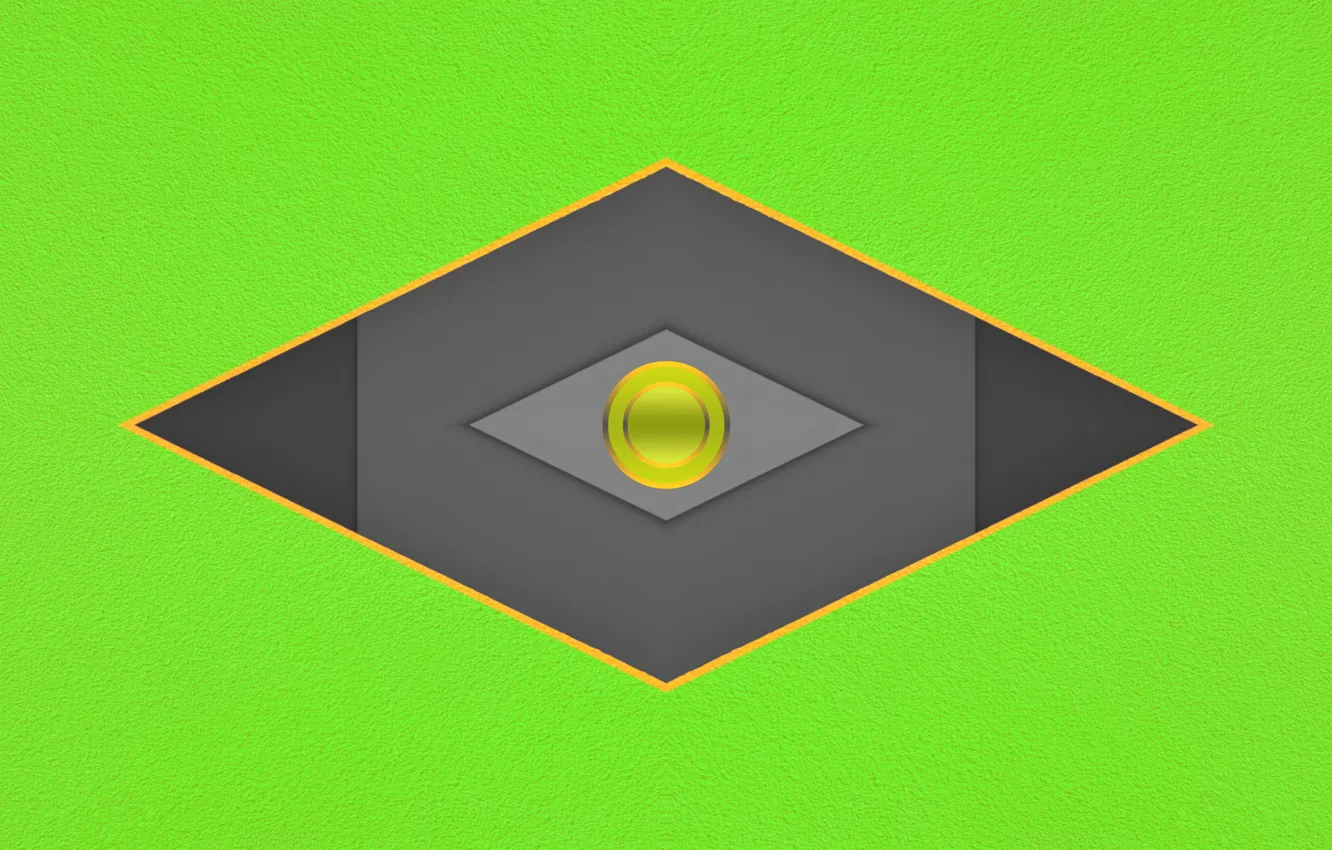 Photo wallpaper green, background, figure