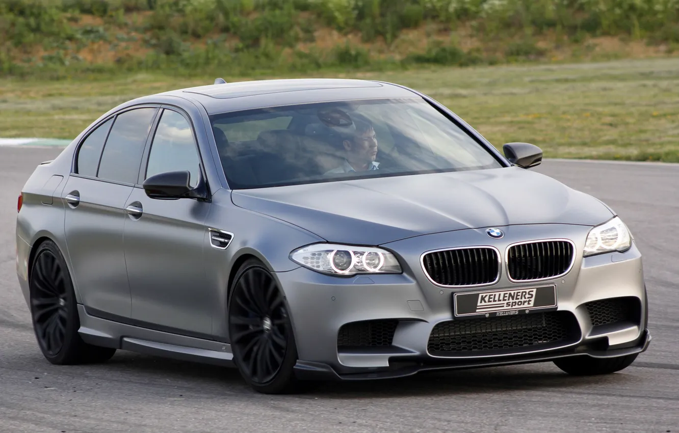 Photo wallpaper road, sport, BMW