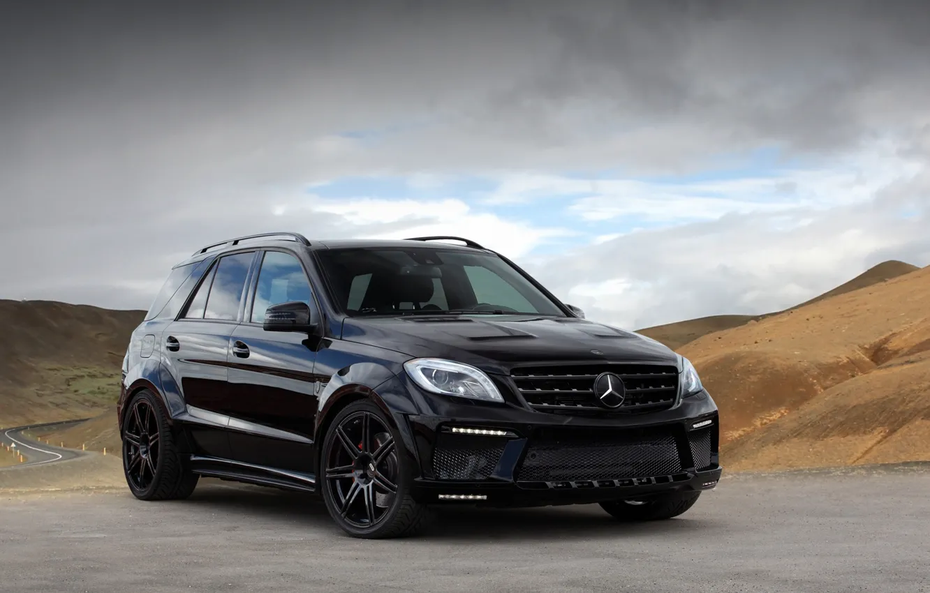 Photo wallpaper Mercedes, Ball Wed, ML63 AMG