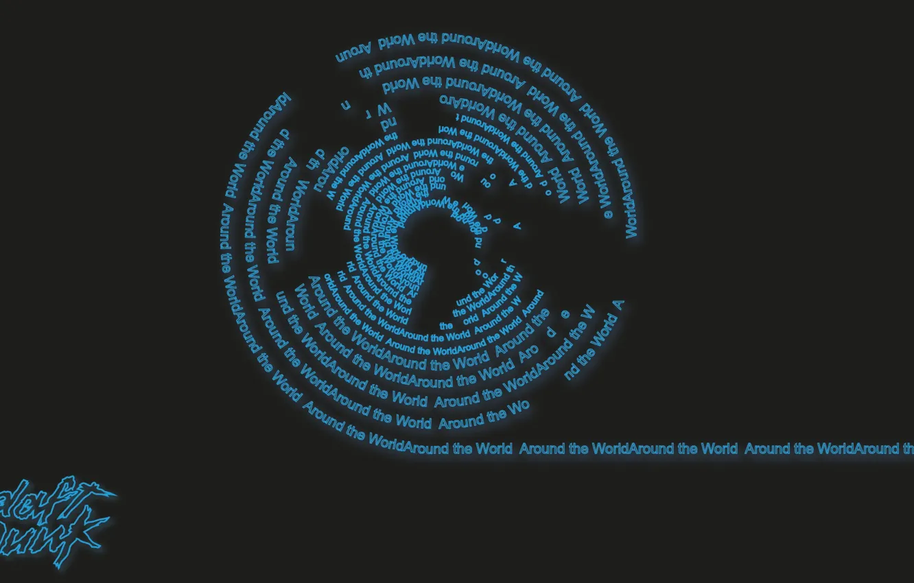 Photo wallpaper Music, Daft Punk, Around The World
