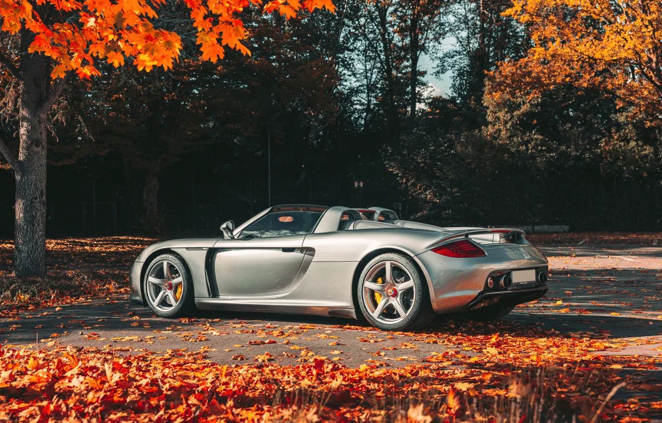 Photo wallpaper Porsche, legend, Porsche Carrera GT, iconic