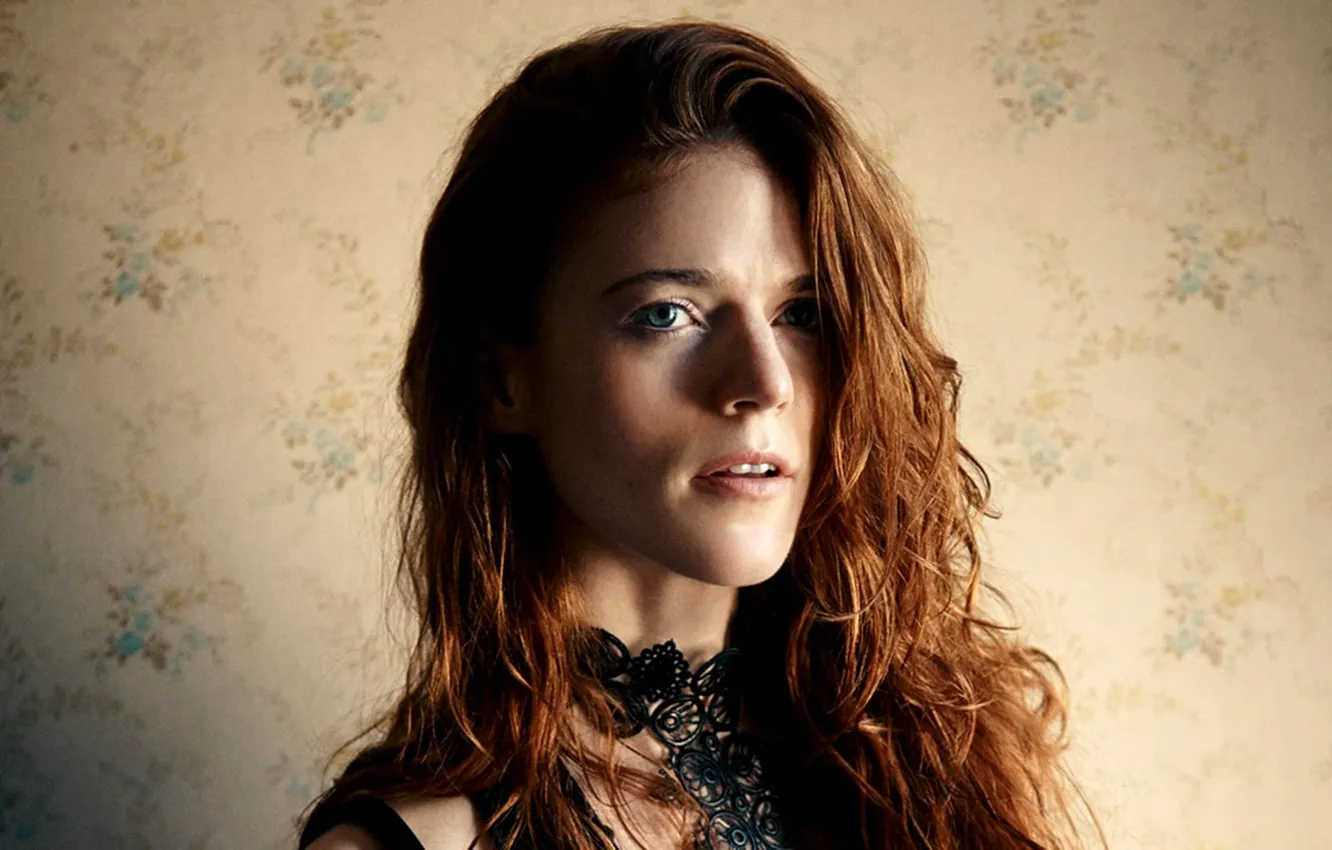 Photo wallpaper look, actress, redhead, redhead, hair, look, actress, Rose Leslie