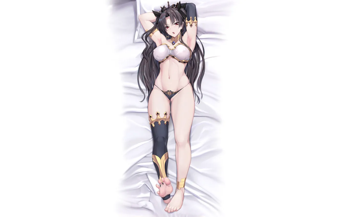 Photo wallpaper girl, sexy, Fate Stay Night, nipples, boobs, anime, breasts, babe