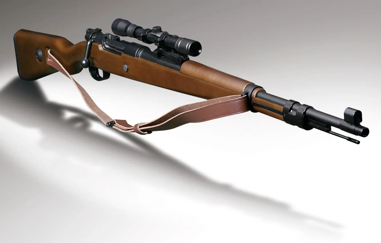 Photo wallpaper weapons, background, rifle, sniper, store, Mauser 98k