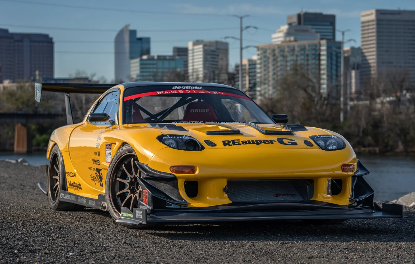 Photo wallpaper Mazda, rx7, 2005, RX-7, Mazda RX-7, JDM, Japanese Time Attack-Spec RX-7, JSpec