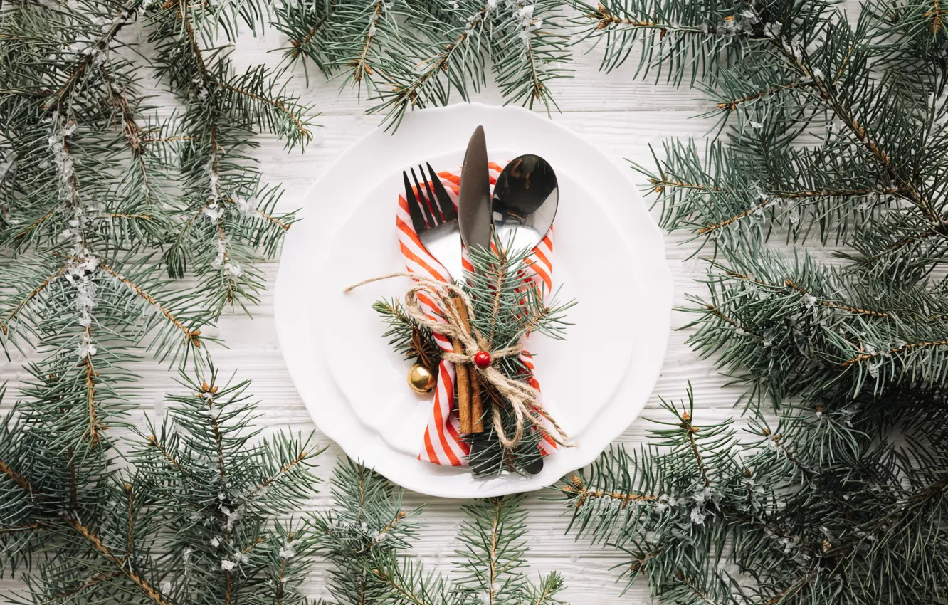 Photo wallpaper new year, Christmas, Christmas, wood, New Year, decoration, Happy, Merry