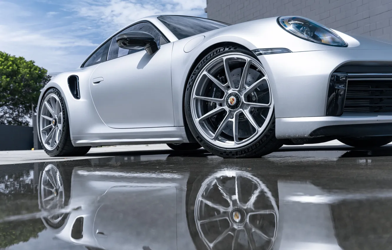 Photo wallpaper Porsche, Supercar, Turbo S, 992