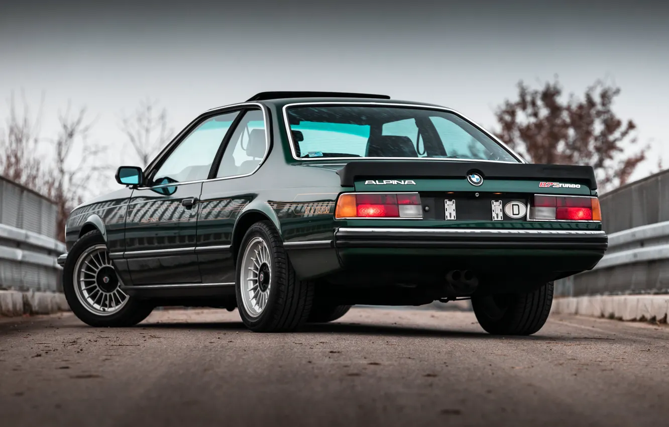 Photo wallpaper BMW, TURBO, E24, ALPINA, B7S