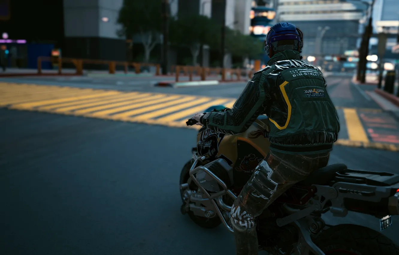 Photo wallpaper cyberpunk, Cyberpunk 2077, CD Red projekt