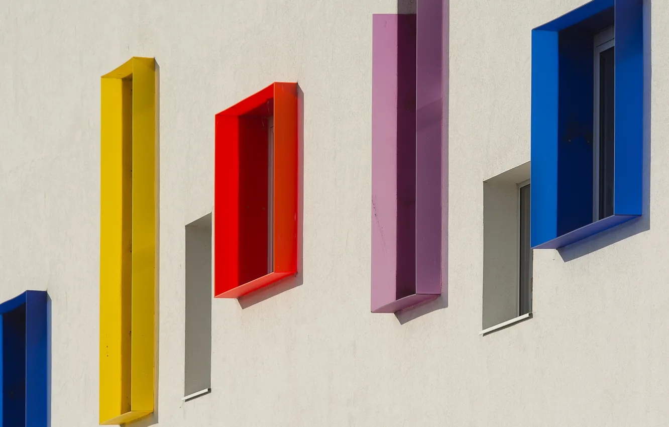 Photo wallpaper wall, home, window