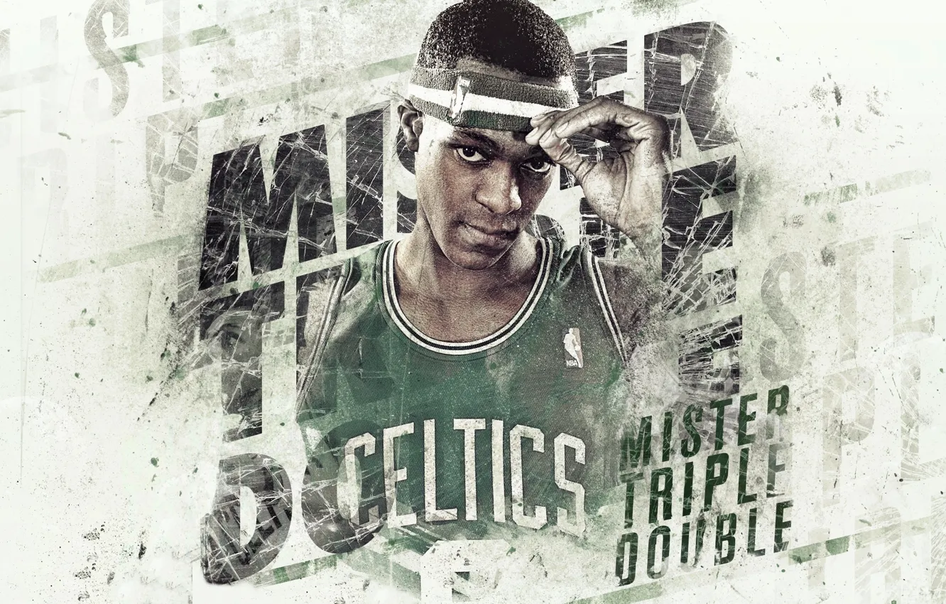 Photo wallpaper sport, Boston, NBA, Celtics, Rajon Rondo, The Celtics, Rajon Rondo